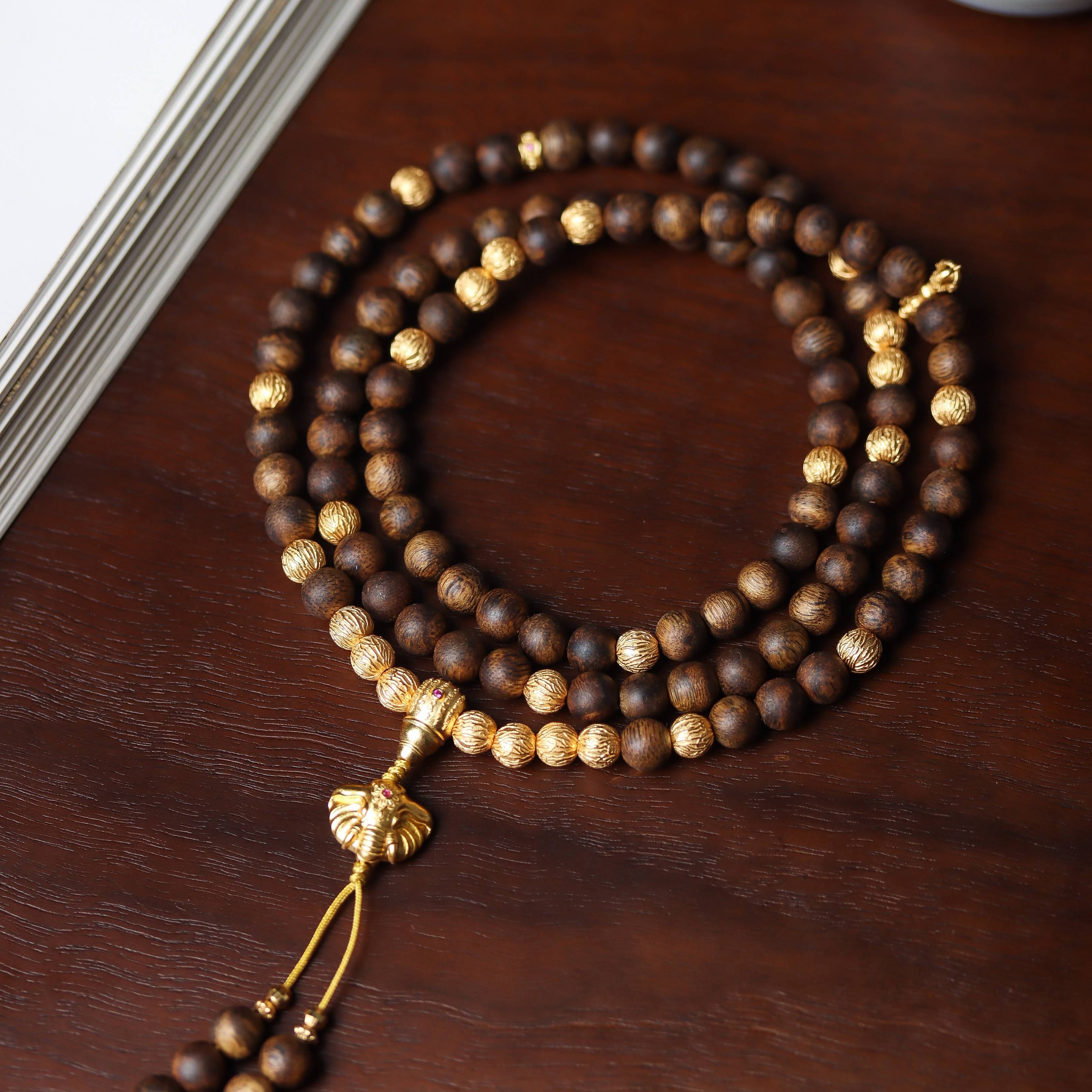 Mala Beads - Feather Peace