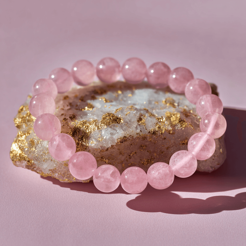 Rose Quartz - Feather Peace