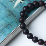 Agarwood Bead Peace and Safety Bracelet - Bracelet - Feather Peace