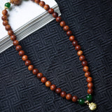 Aged Cliffside Cypress Mala - Mala Bead - Feather Peace