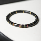 Coconut Button Flat Beaded Bracelet - Bracelet - Feather Peace