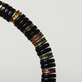 Coconut Button Flat Beaded Bracelet - Bracelet - Feather Peace