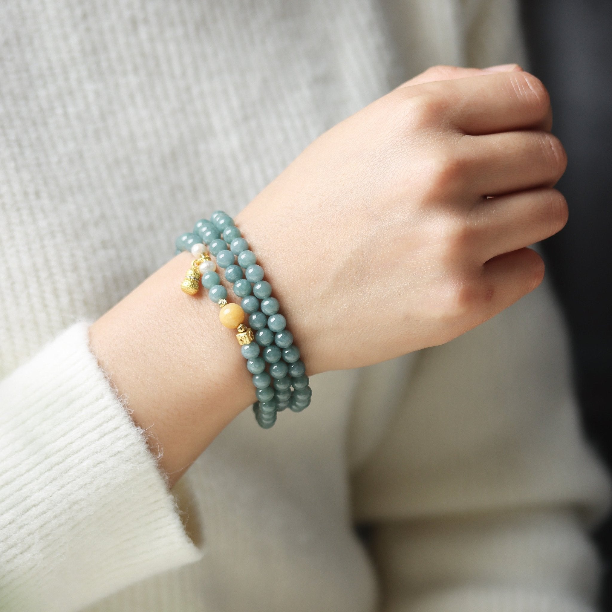 Dream Invocation Mala - Mala Bead - Feather Peace