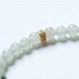 Jasper Bow Jade and Agarwood Bracelet - Bracelet - Feather Peace