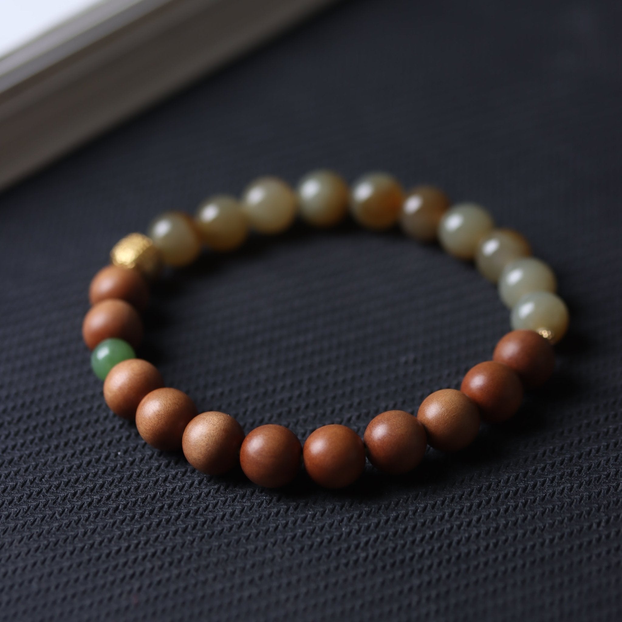 Light Tone Beaded Bracelet - Bracelet - Feather Peace