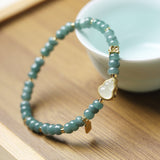 Ocean Spirit Gourd Jade Bracelet - Bracelet - Feather Peace