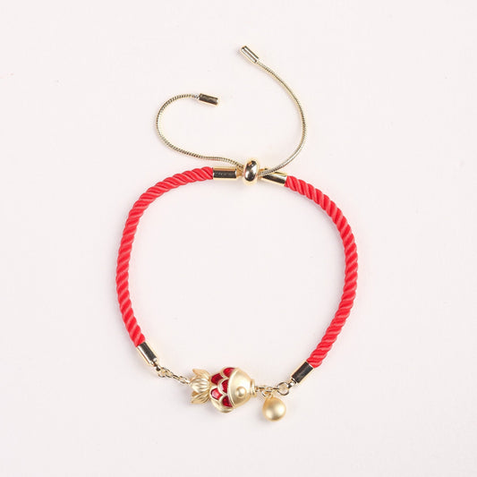 Red String Koi Fish Bracelet - Bracelet - Feather Peace