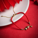 Red String Koi Fish Bracelet - Bracelet - Feather Peace