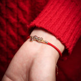 Red String Pixiu Bracelet - Bracelet - Feather Peace