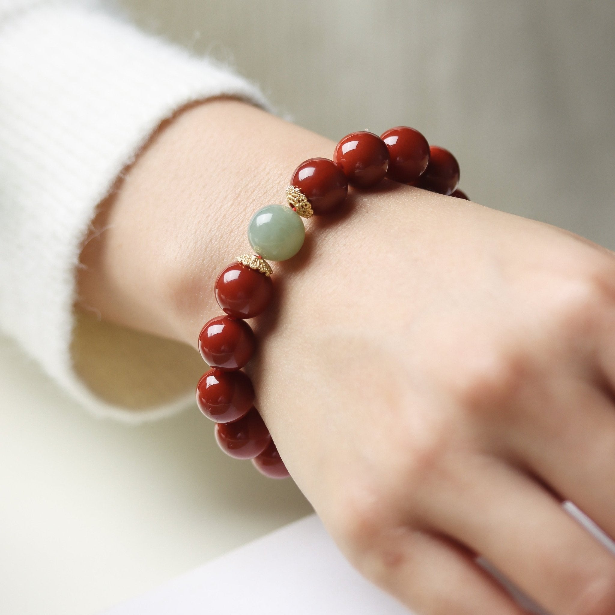 Red Vow Bracelet - Bracelet - Feather Peace
