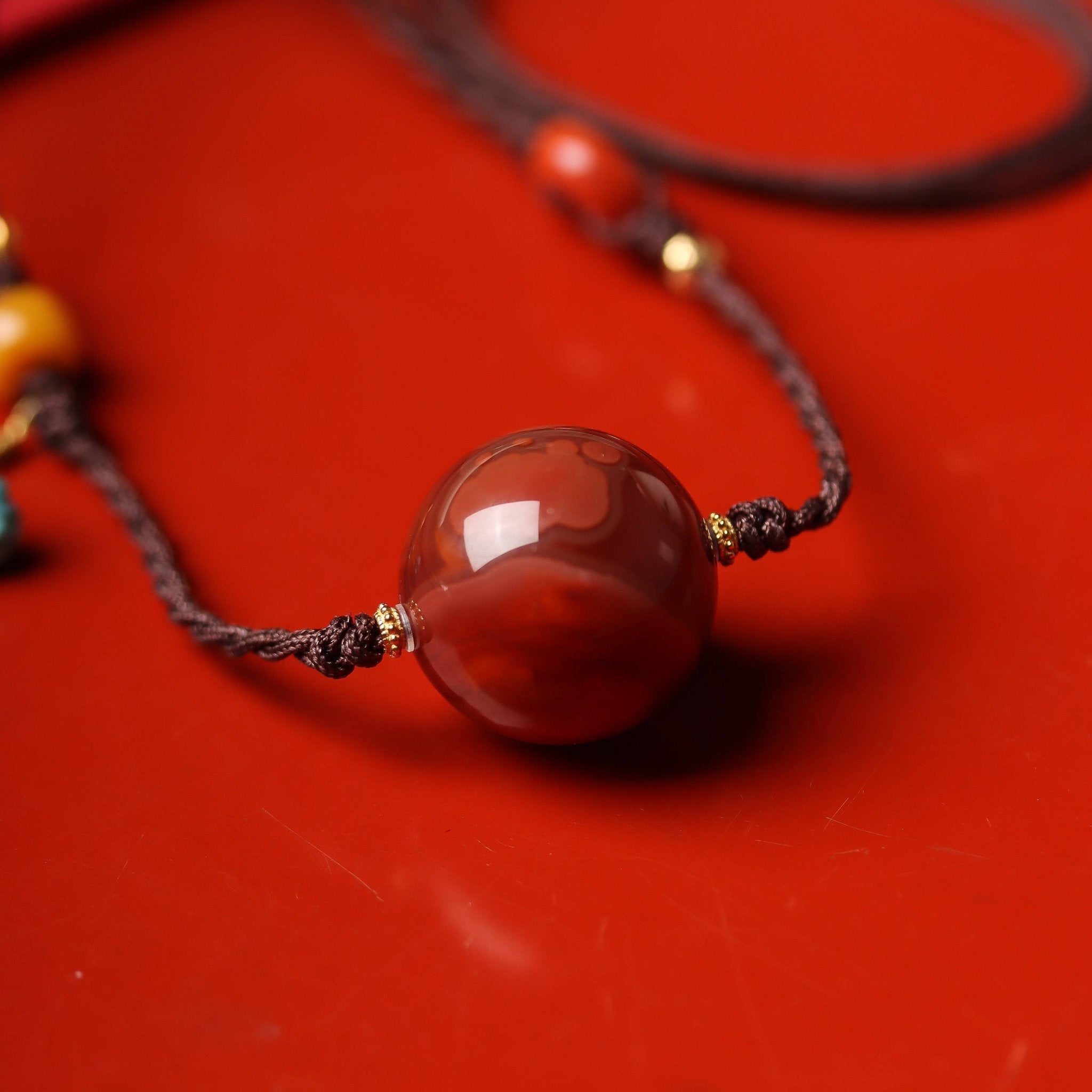 Southern Agate Cord Necklace - Necklace - Feather Peace