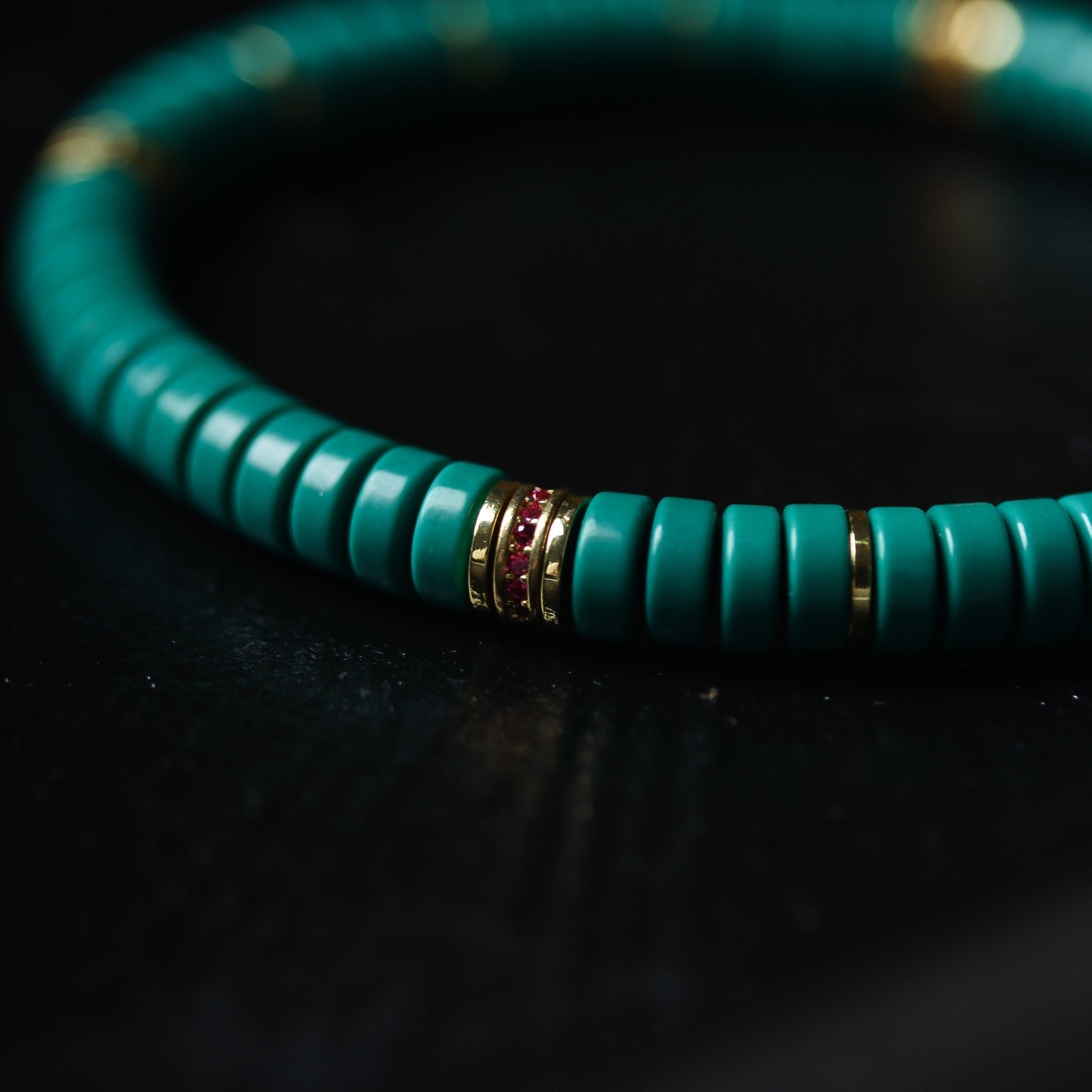 Turquoise Whisper - Bracelet - Feather Peace