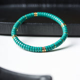 Turquoise Whisper - Bracelet - Feather Peace