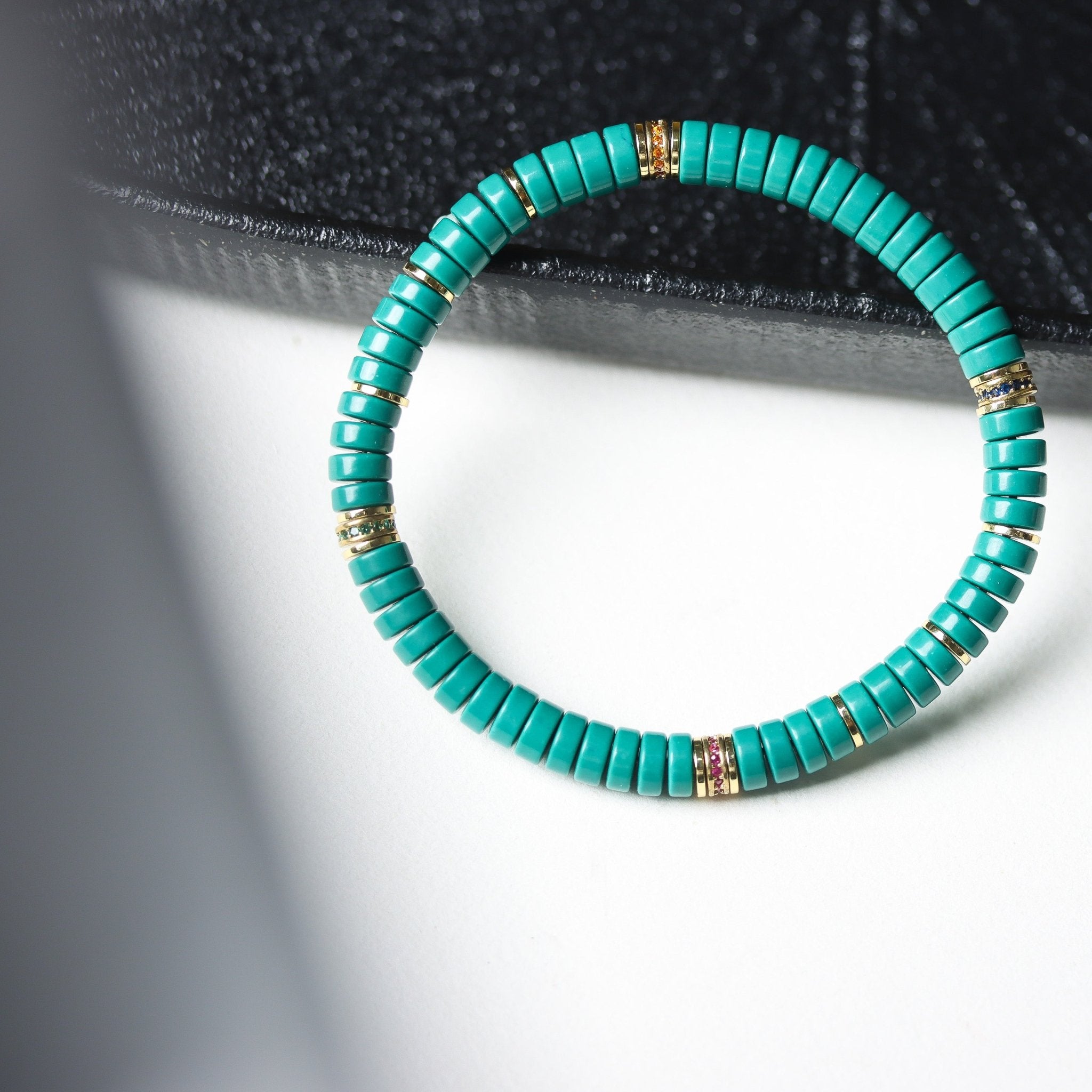 Turquoise Whisper - Bracelet - Feather Peace