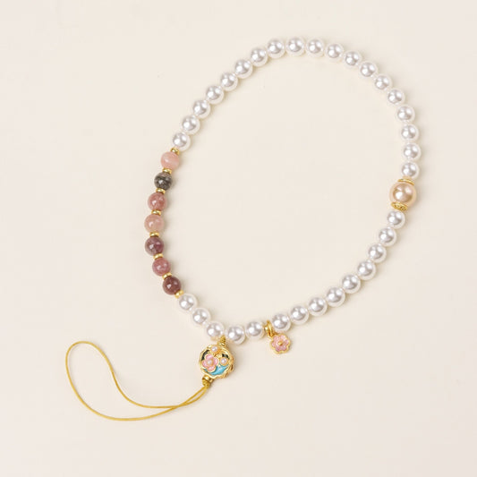 Delicate Shell Pearl Mala Bead - Bracelet - Feather Peace