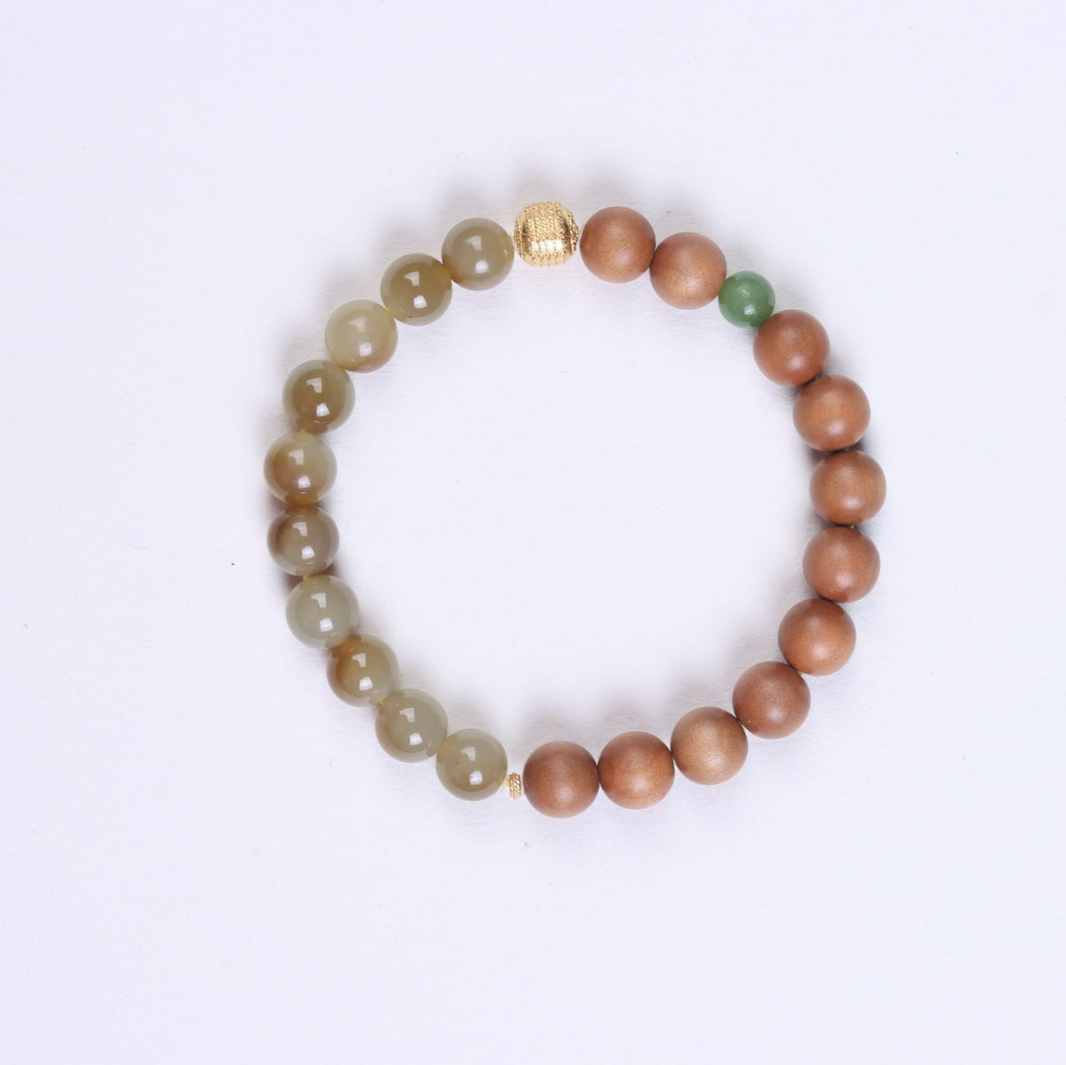 Light Tone Beaded Bracelet - Bracelet - Feather Peace